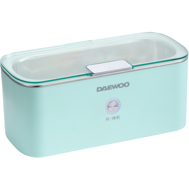 大宇（DAEWOO）超声波清洗机DYQX-779 0.45L容量 小巧便携 眼镜手表珠宝首饰